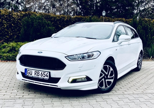 Ford Mondeo cena 72900 przebieg: 169823, rok produkcji 2019 z Rajgród małe 781